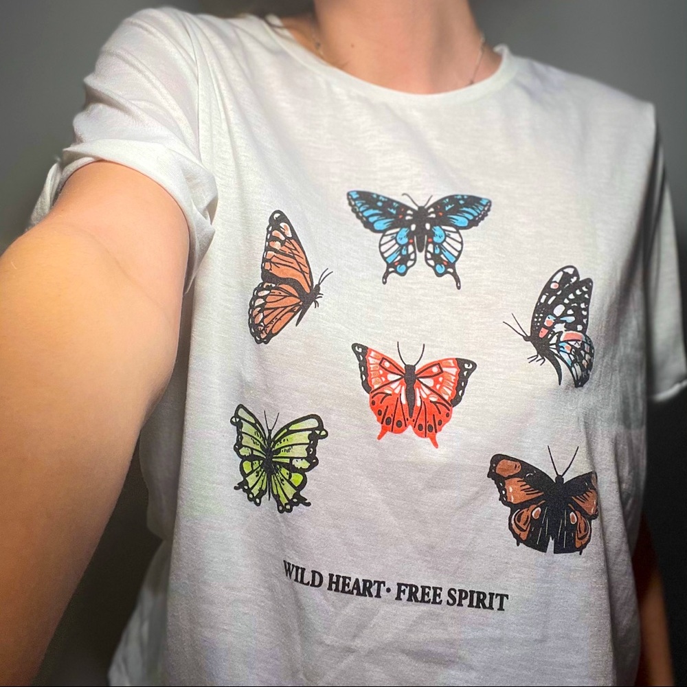 Butterfly ROMWE shirt